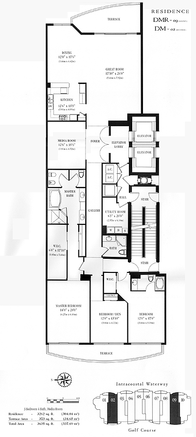 Hamptons South Floor Plan DMR09 02