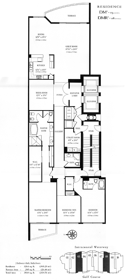 Hamptons South Floor Plan DMR03
