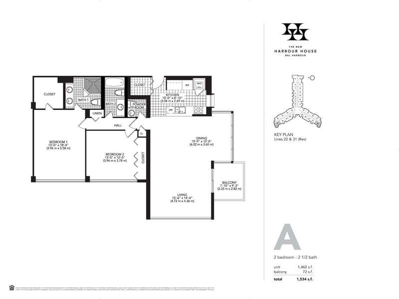 Harbour House Floor Plan A