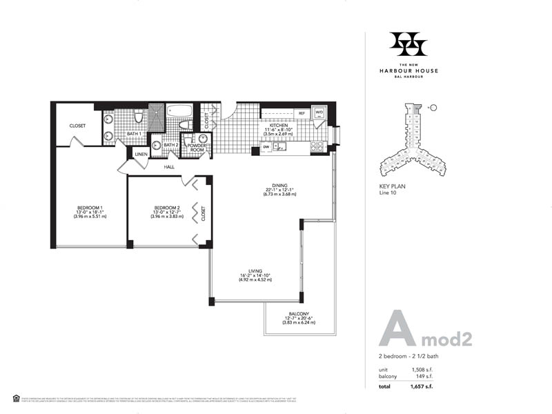 Harbour House Floor Plan A Mod 2