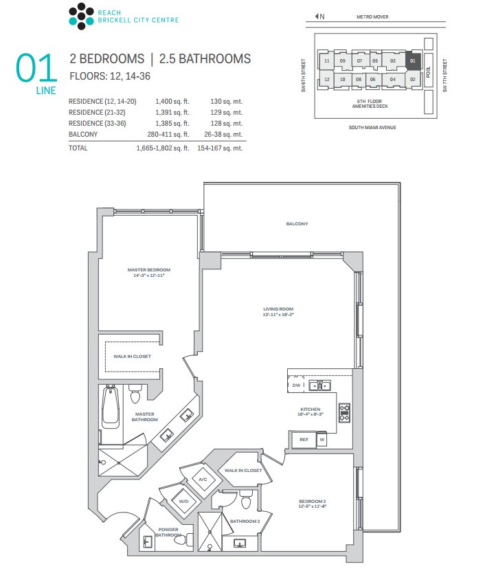 Brickell City Centre Floor Plan 01