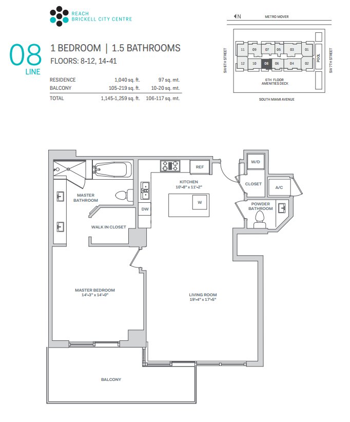 Brickell City Centre Floor Plan 08