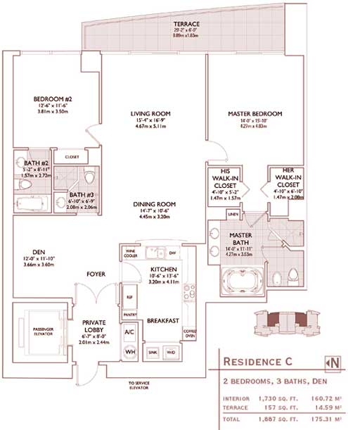 Jade Residences Floor Plan C