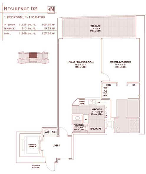 Jade Residences Floor Plan D2