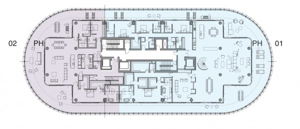 87 Park Floor Plans Penthouse
