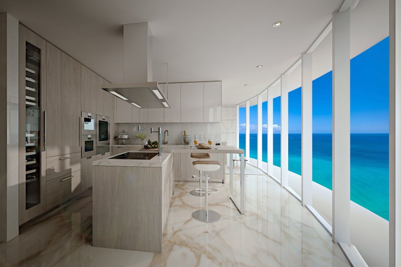 Ritz Carlton Sunny Isles Kitchen