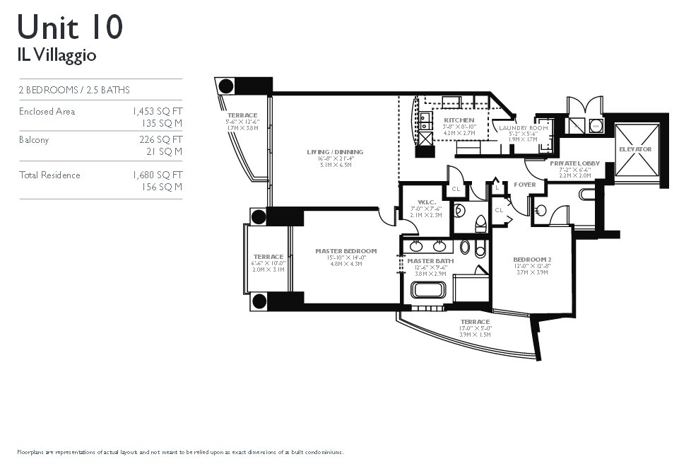 Il Villaggio Floor Plan 10