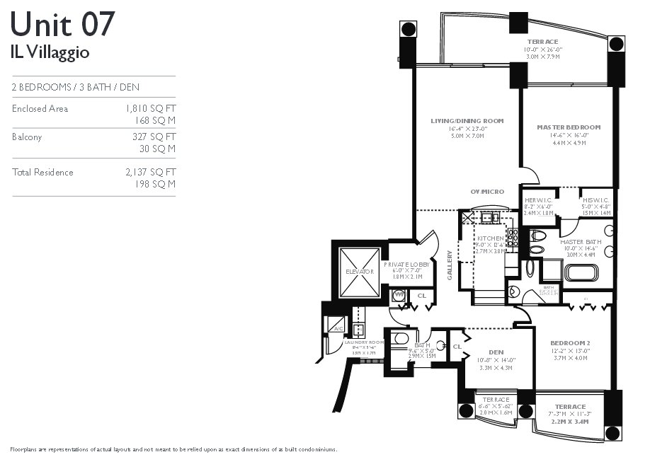 Il Villaggio Floor Plan 7