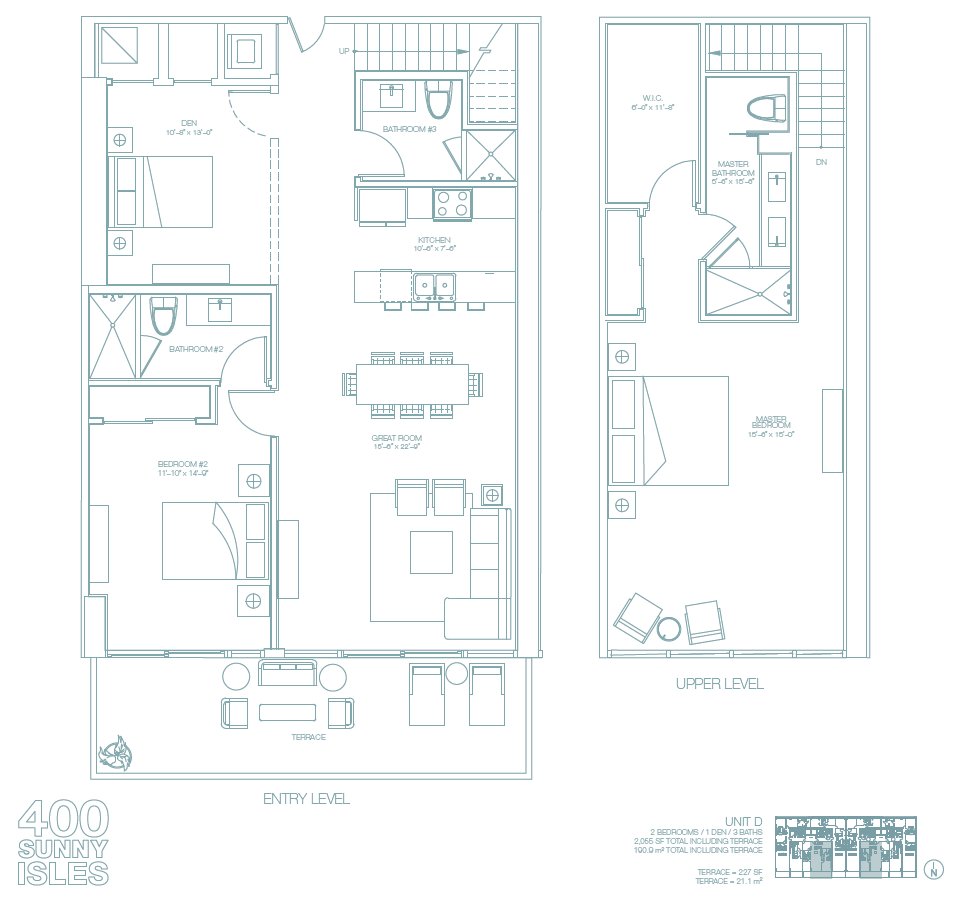 400 Sunny Isles Floor Plan D