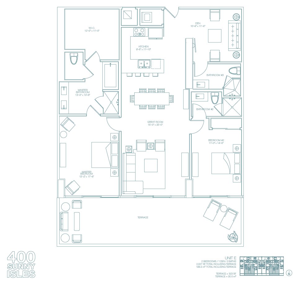 400 Sunny Isles Floor Plan E