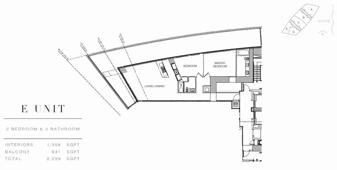 Armani Casa Floor Plan E