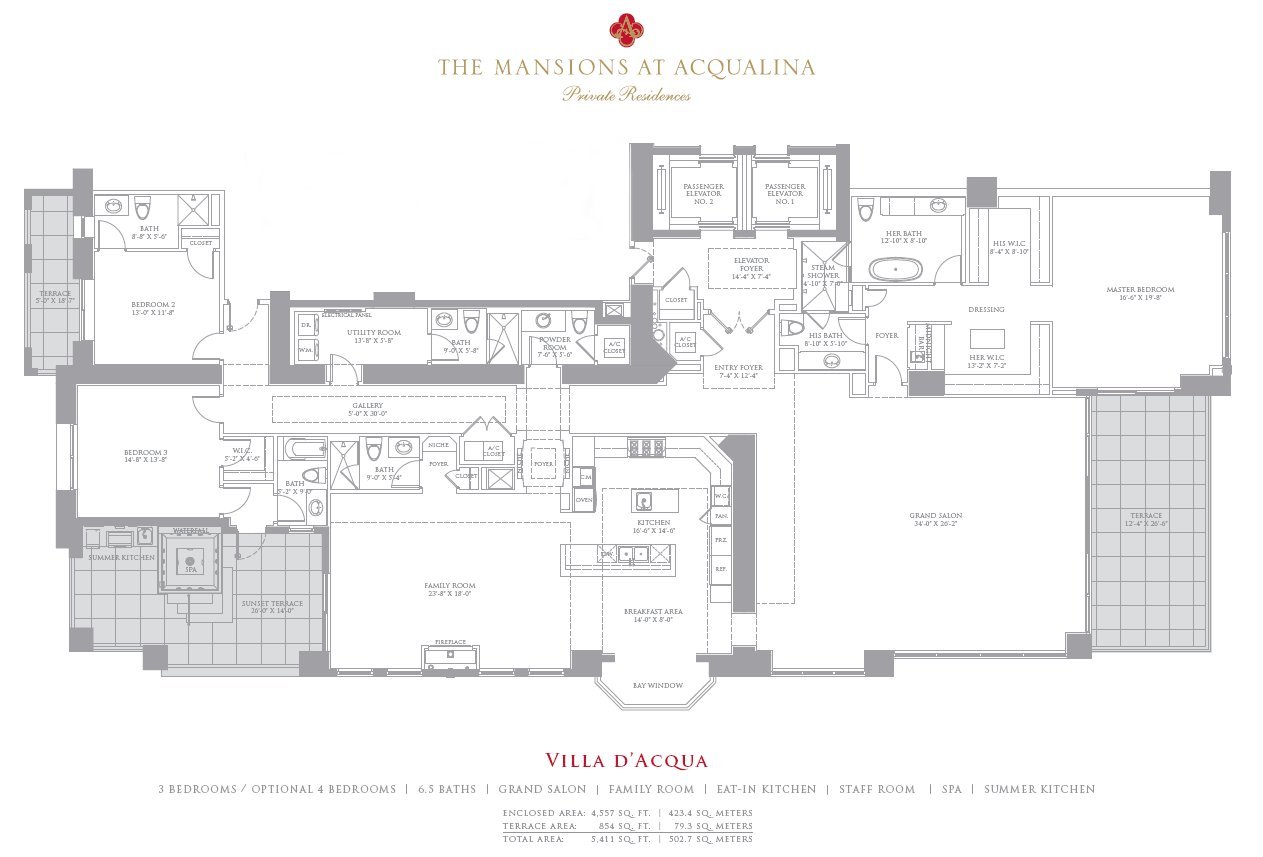 Mansions at Acqualina Villa D'Acqua