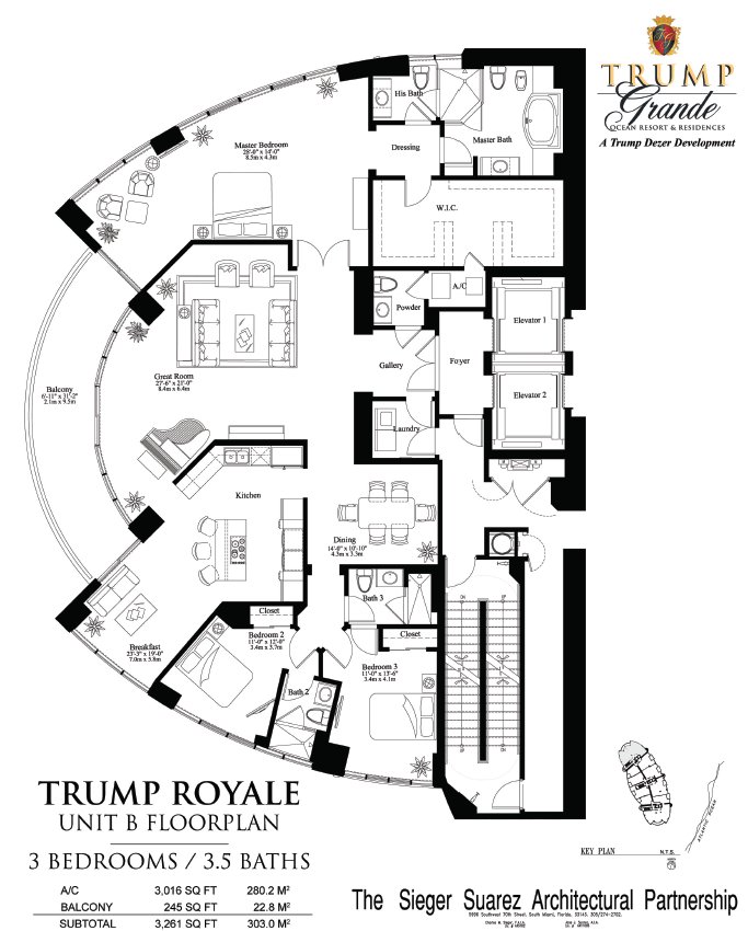 Trump Royale Floor Plan B