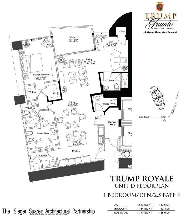 Trump Royale Floor Plan D