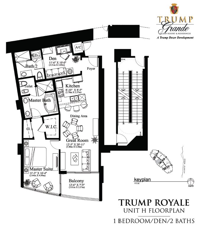 Trump Royale Floor Plan H